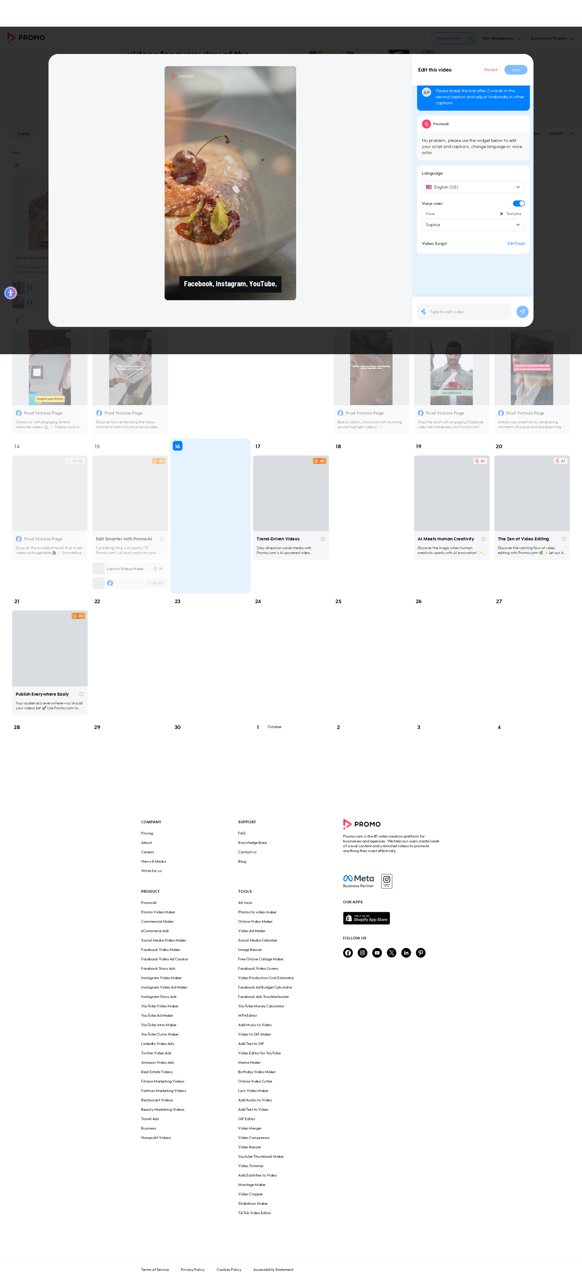 Test failure screenshot